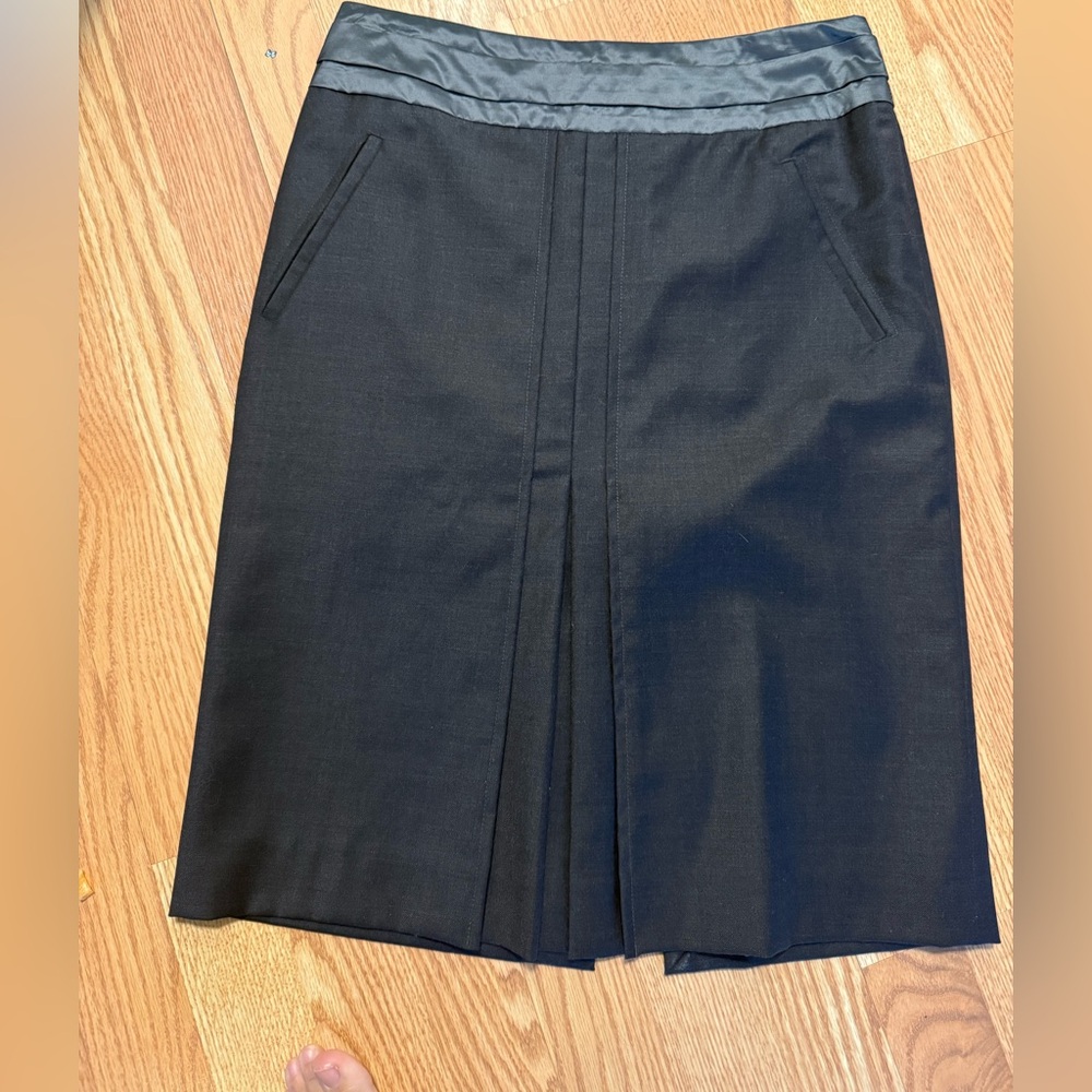 Gerard Darel Black Pencil Skirt